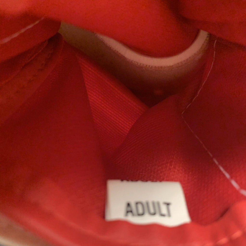 Guantes de portero para adultos de fútbol inglés, rojo, blanco y azul.