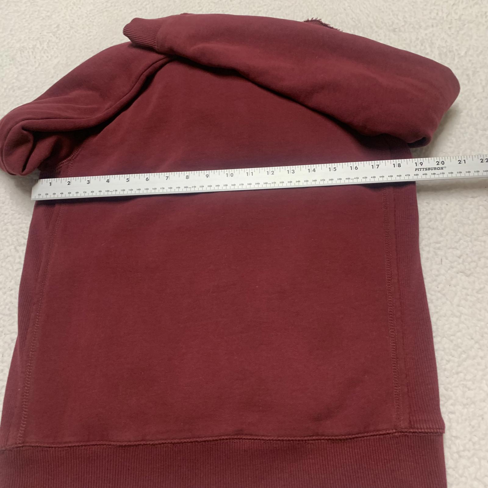 Sudadera con capucha y cremallera Bizzbee para mujer, color burdeos, talla L, con forro de sherpa