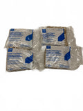 Pantuflas Medline de doble tirante, talla extragrande, color beige, 4 pares (lote)