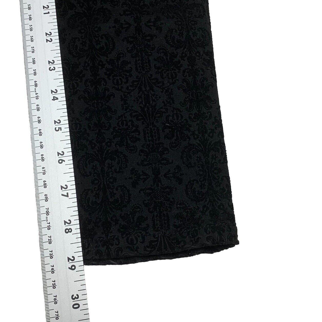 Pantalones vaqueros suaves ajustados de Lord &amp; Taylor Tinsel para mujer, talla 29, color negro