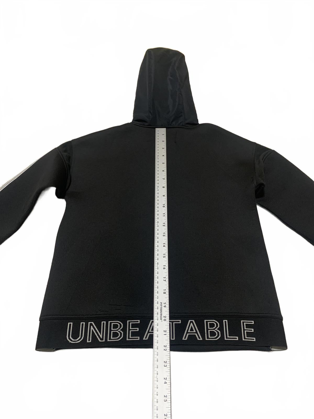 Sudadera con capucha y cremallera negra para niño de la colección Zara Kids, talla 9