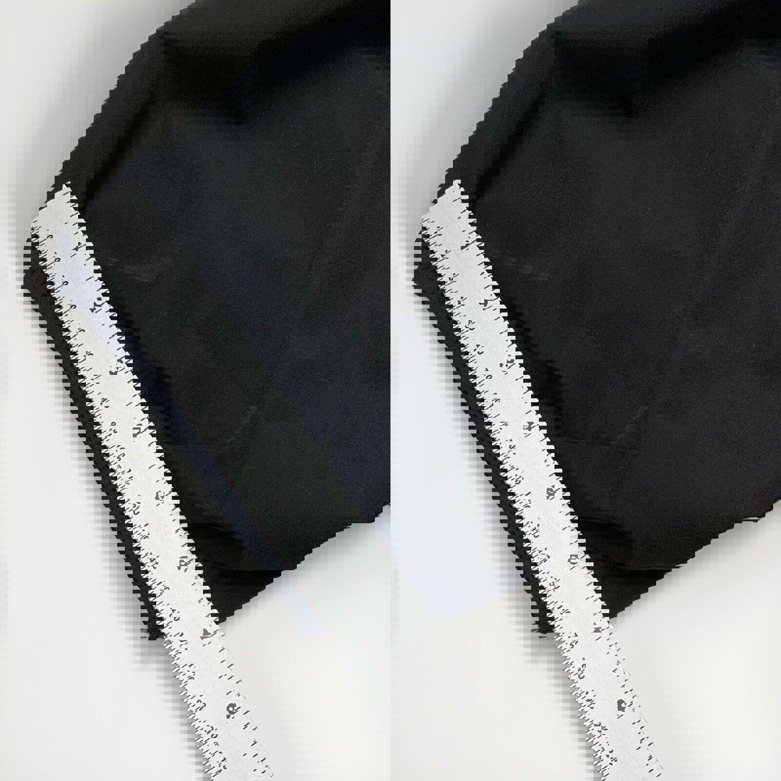 Vestido de verano negro de H&amp;M para mujer, talla grande, con mangas abullonadas y corte en A para vacaciones