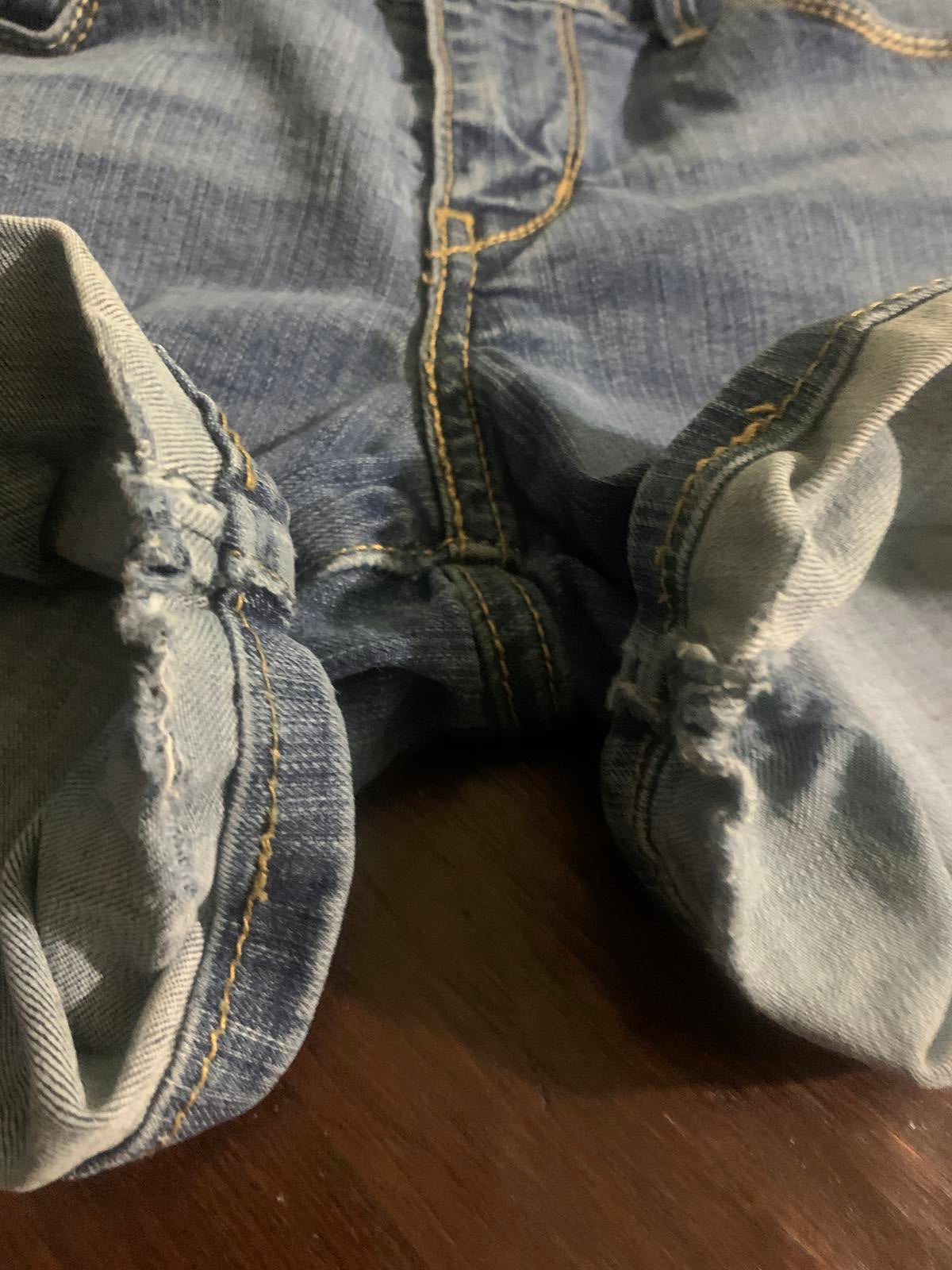 Shorts vaqueros modernos elásticos azules Denizen de Levi's para mujer, talla 4, W28