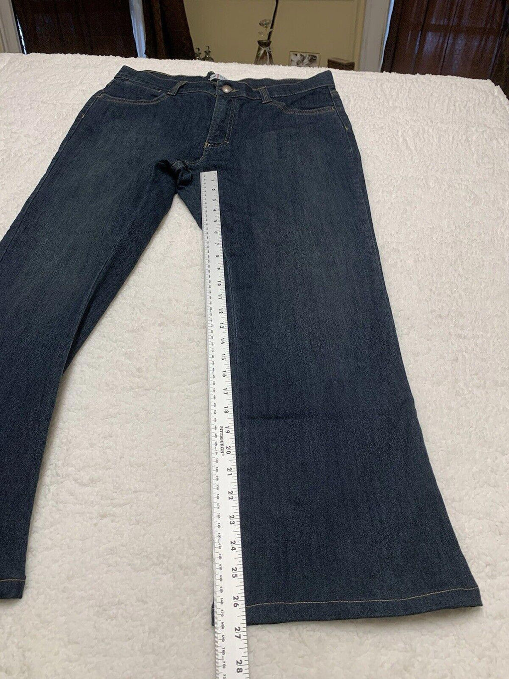 Pantalones cortos LEE Jeans para mujer, talla 18, corte clásico, azul oscuro