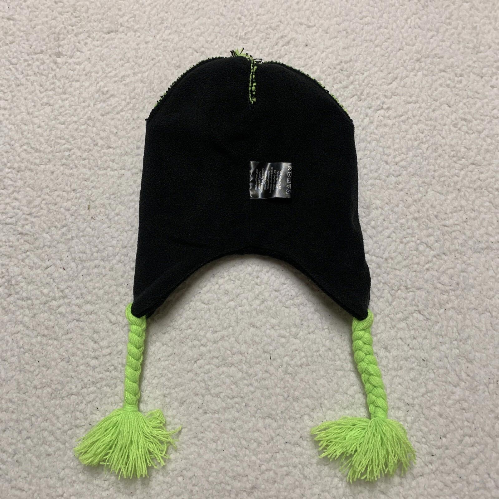 Gorro de lana resistente a la intemperie para jóvenes, talla única (8/20), con pompón y orejeras trenzadas