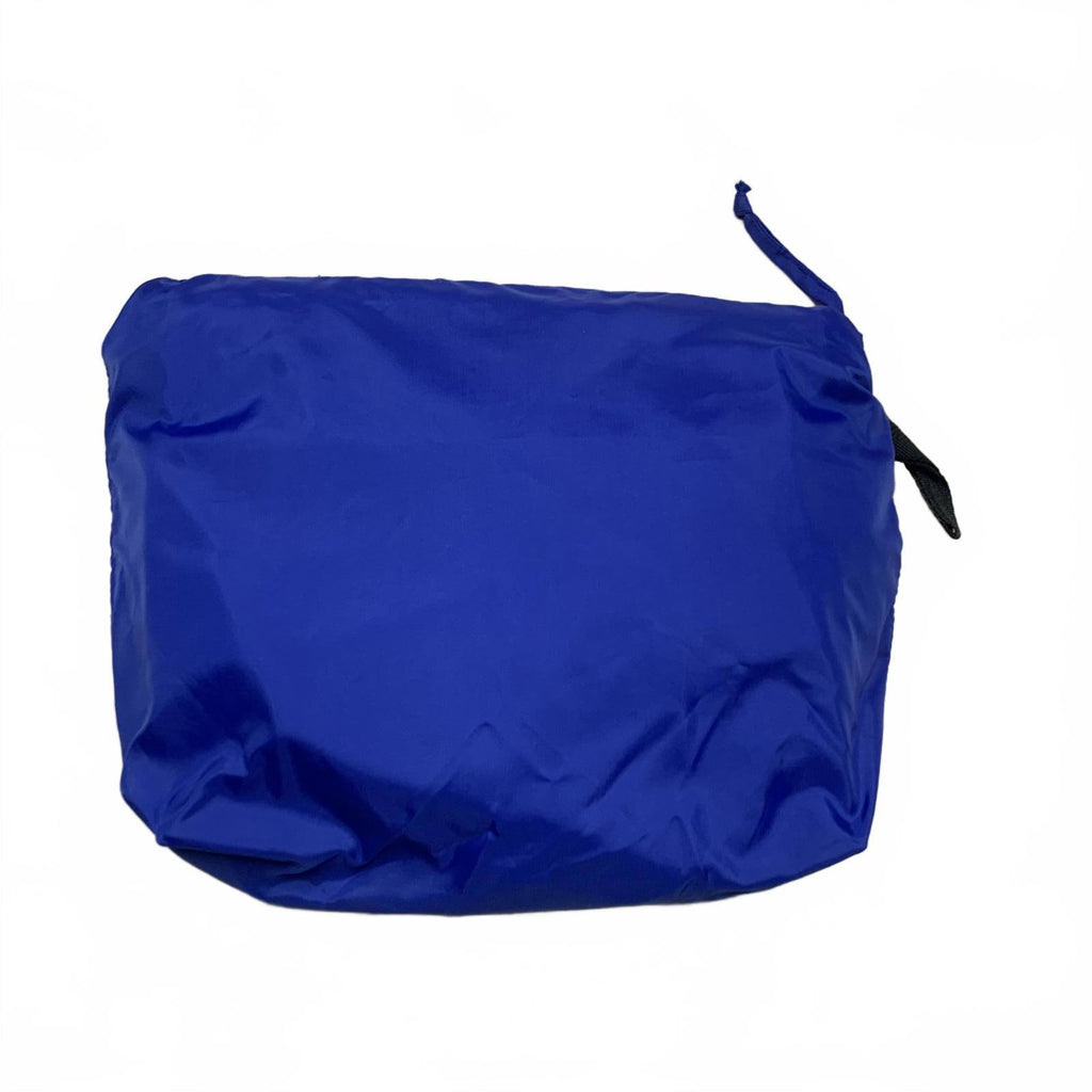 Chaqueta impermeable plegable Tri Mountain para hombre, color azul, talla L