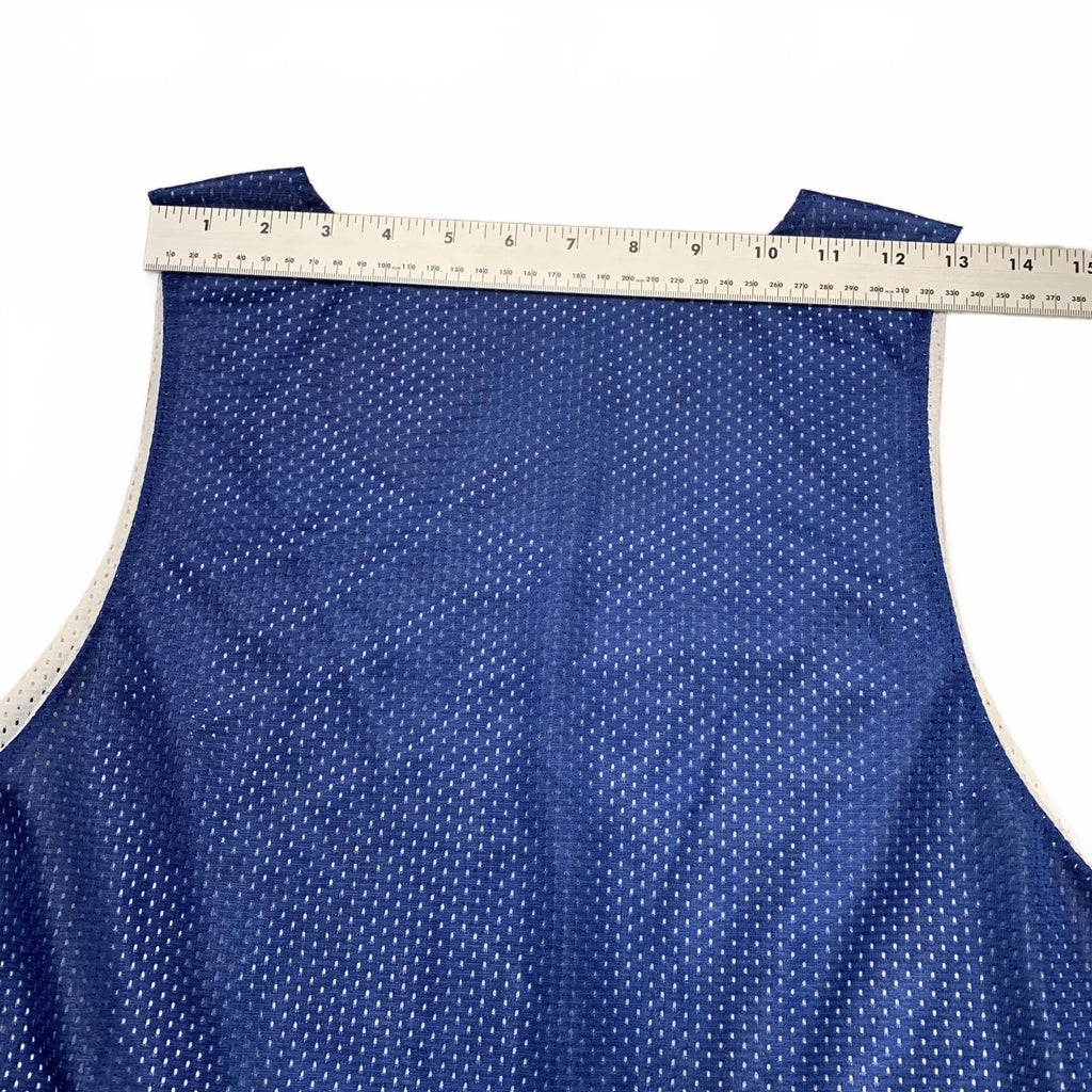 Camiseta de baloncesto unisex Sport-Tek, talla L, azul y blanca, reversible, de los Bronxville Hoops