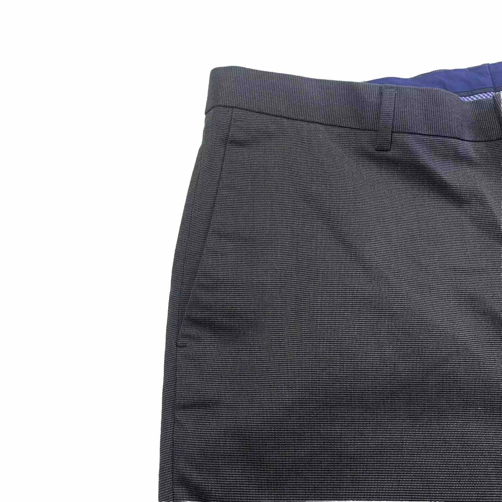 Pantalón Banana Republic de algodón gris carbón talla 34/30 sin planchado