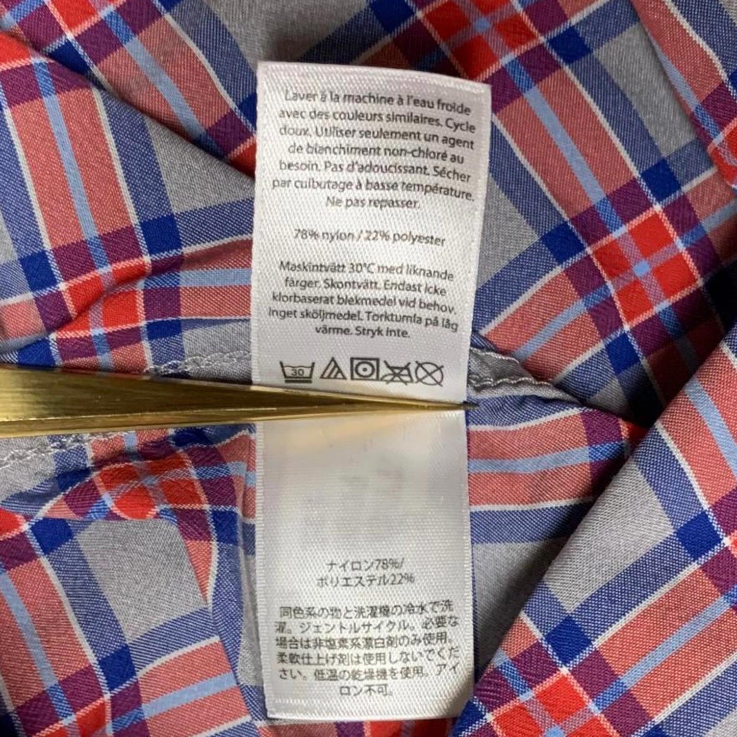Vineyard Vines Mens Sz XXL Plaid Red Classic Fit Murray Button Shirt