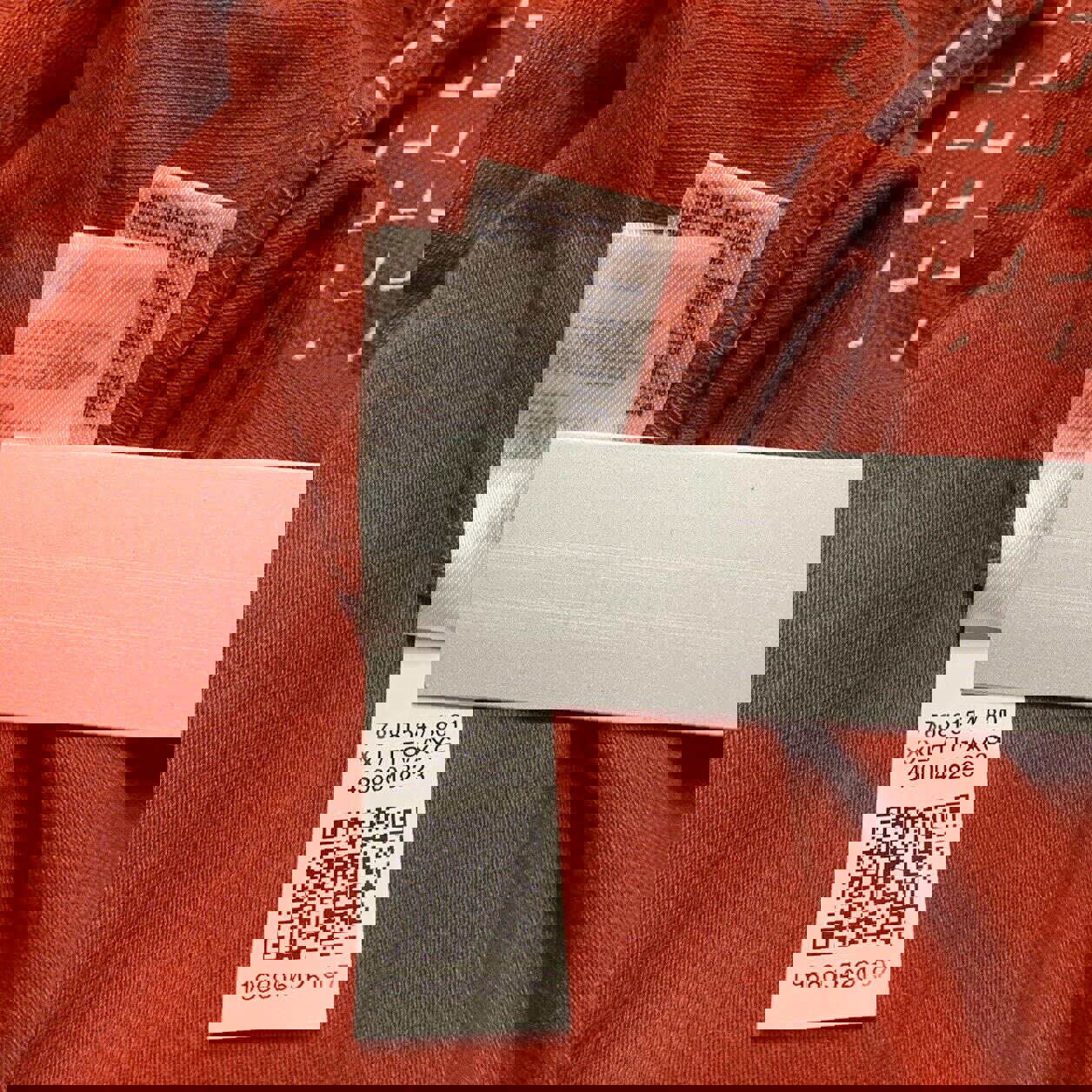 Polo Tommy Hilfiger XXL XXG TTG para hombre, rojo/naranja