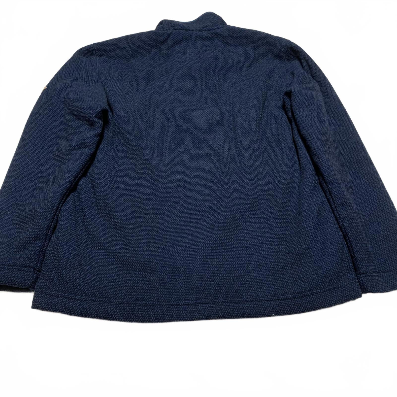 Chaqueta polar azul marino mediana con forro de sherpa de Orvis para hombre