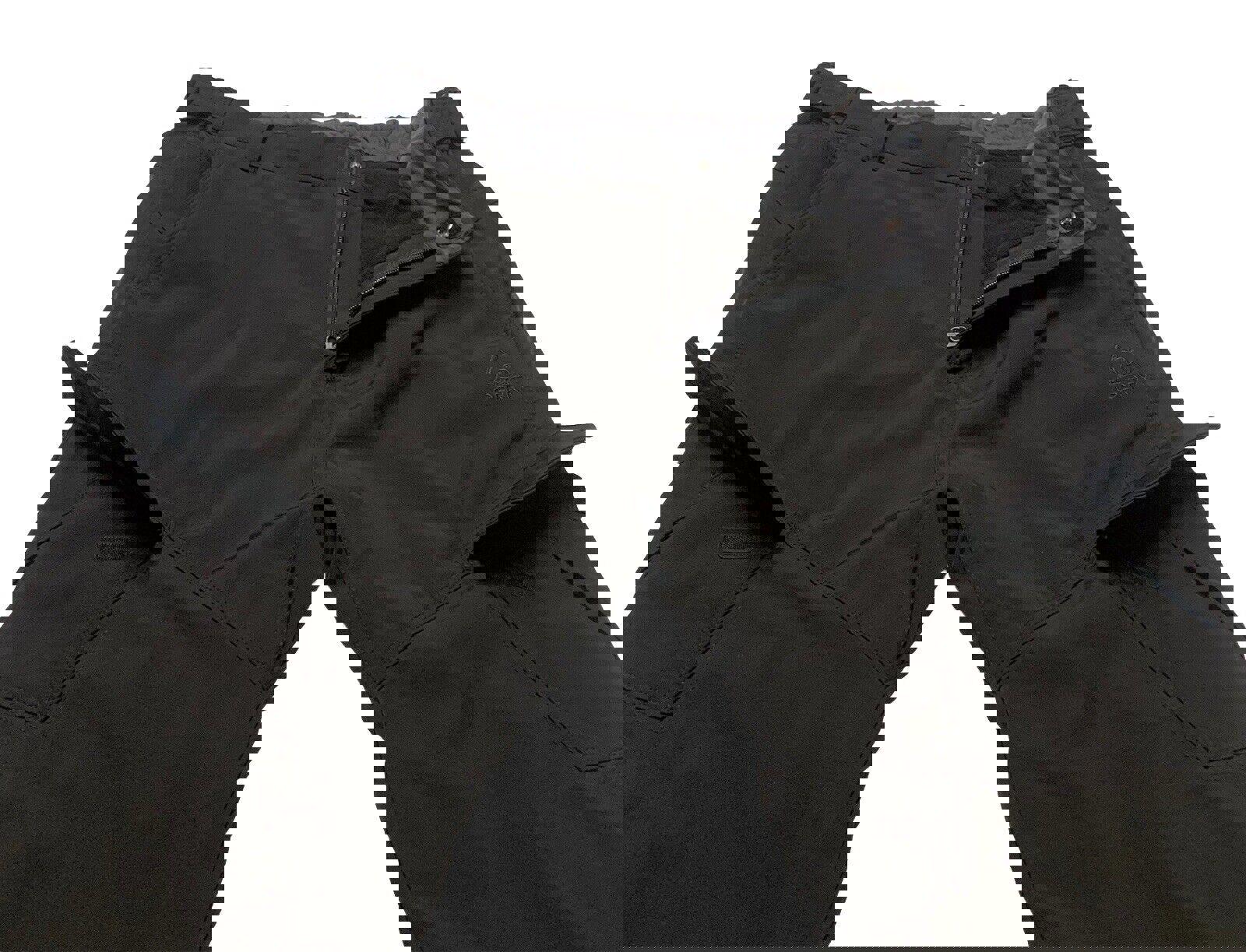 Pantalones de esquí Gerry Snow negros XL EG con forro polar y bolsillos elásticos, cintura ajustable