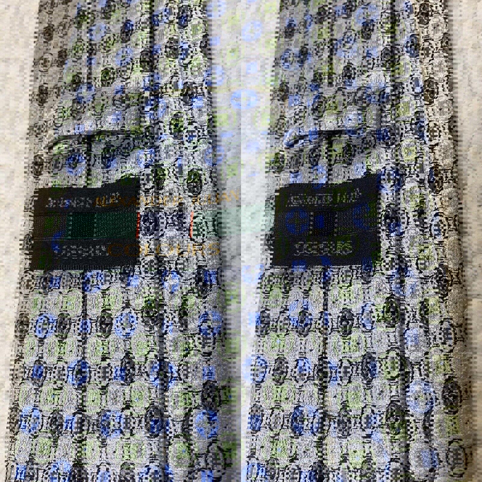 Corbatas para hombre Alexander Julian Multicolor Lote de 2