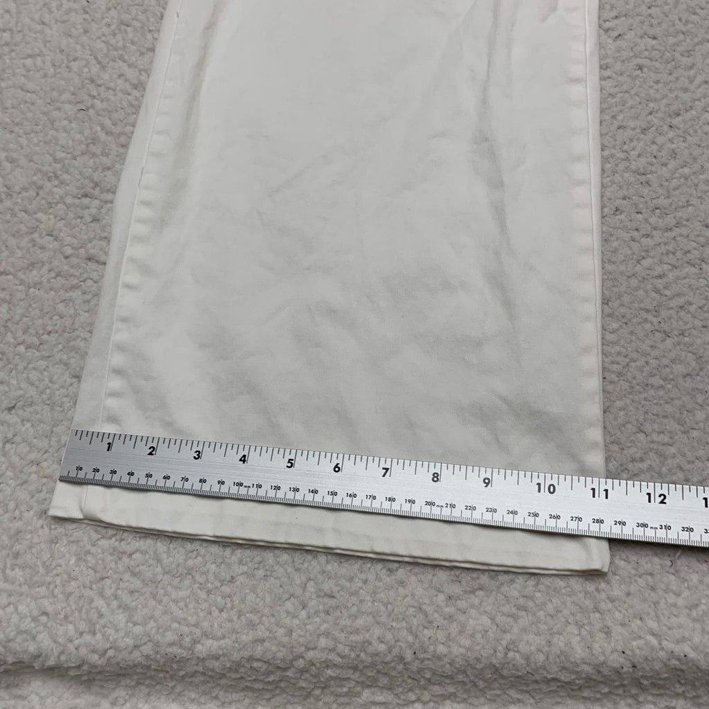 Pantalones anchos blancos Lands' End para mujer, talla 16T