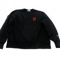 Sudadera Champion Reverse Weave unisex, talla grande, negra