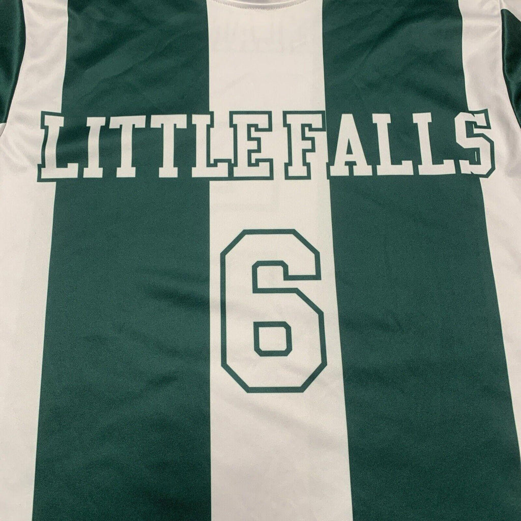 Camiseta de manga corta de punto verde bosque Champro para jóvenes, talla L