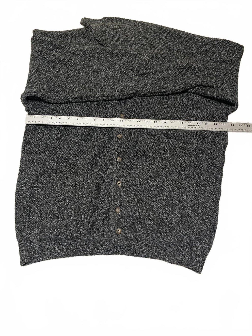 Cárdigan de punto VTG Penn's Landing XL para hombre, cuello en V, botones, estilo abuelo, EE. UU.