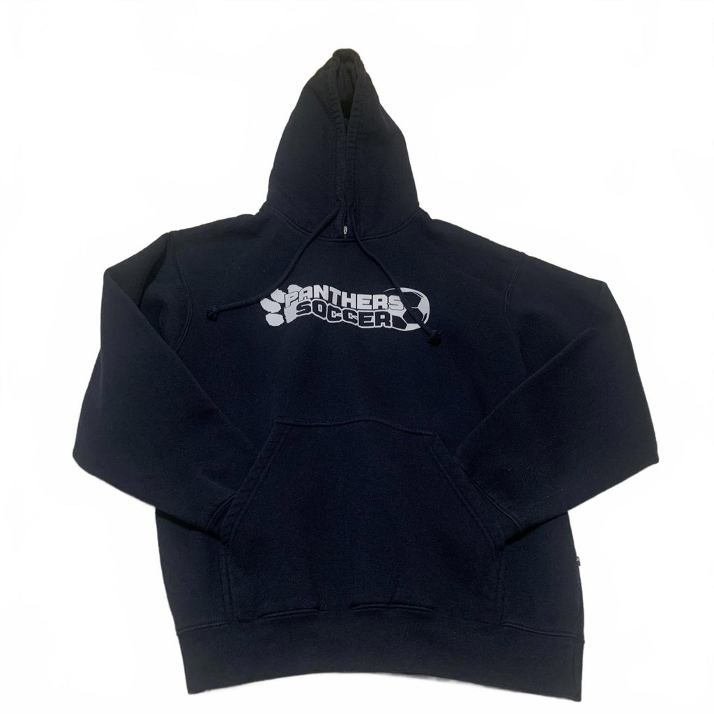 Sudadera con capucha de fútbol de los Pennant Panthers, unisex, talla M, color negro