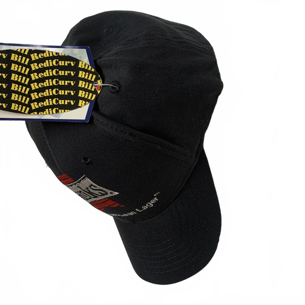 Gorra negra unisex Nu-Fit Banks Premium, talla L/XL, estilo Caribbean Lager