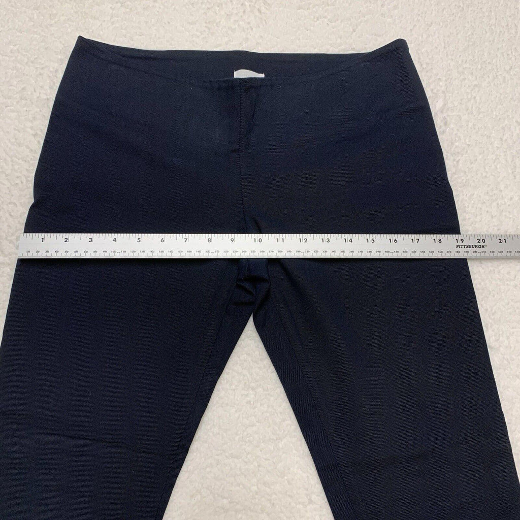 Pantalones capri para mujer Malo SPA Firenze, talla 46, azul marino