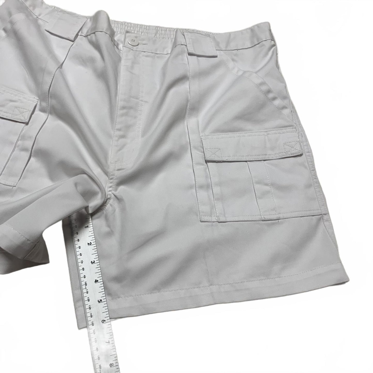 Weekender Mens Sz 42 White Denim Cargo Shorts W39 Outdoor