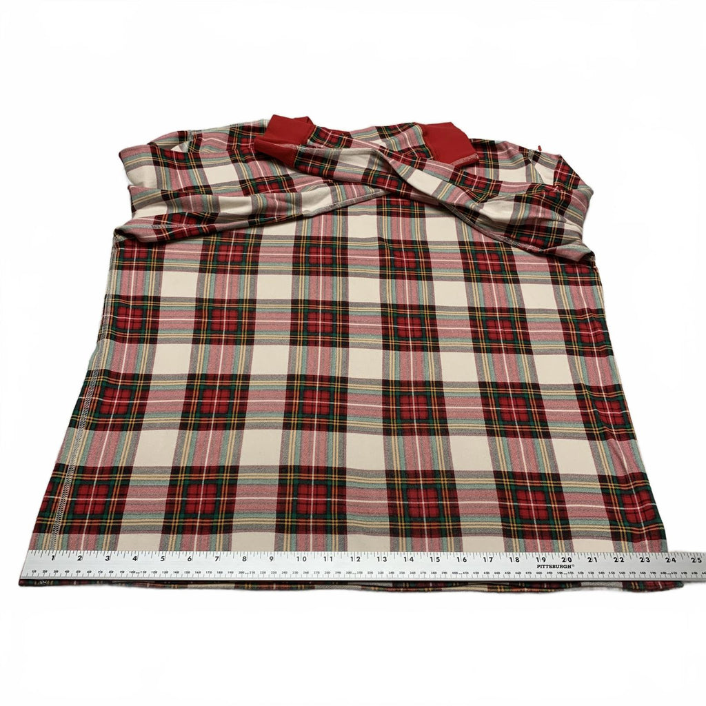 Camisa de manga larga a cuadros rojos de Hanna Andersson, talla XXL, para mujer, de algodón orgánico