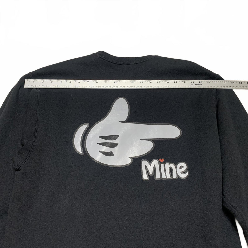 Jerzees - Sudaderas a juego para parejas, Sr. y Sra., talla pequeña, negra y grande