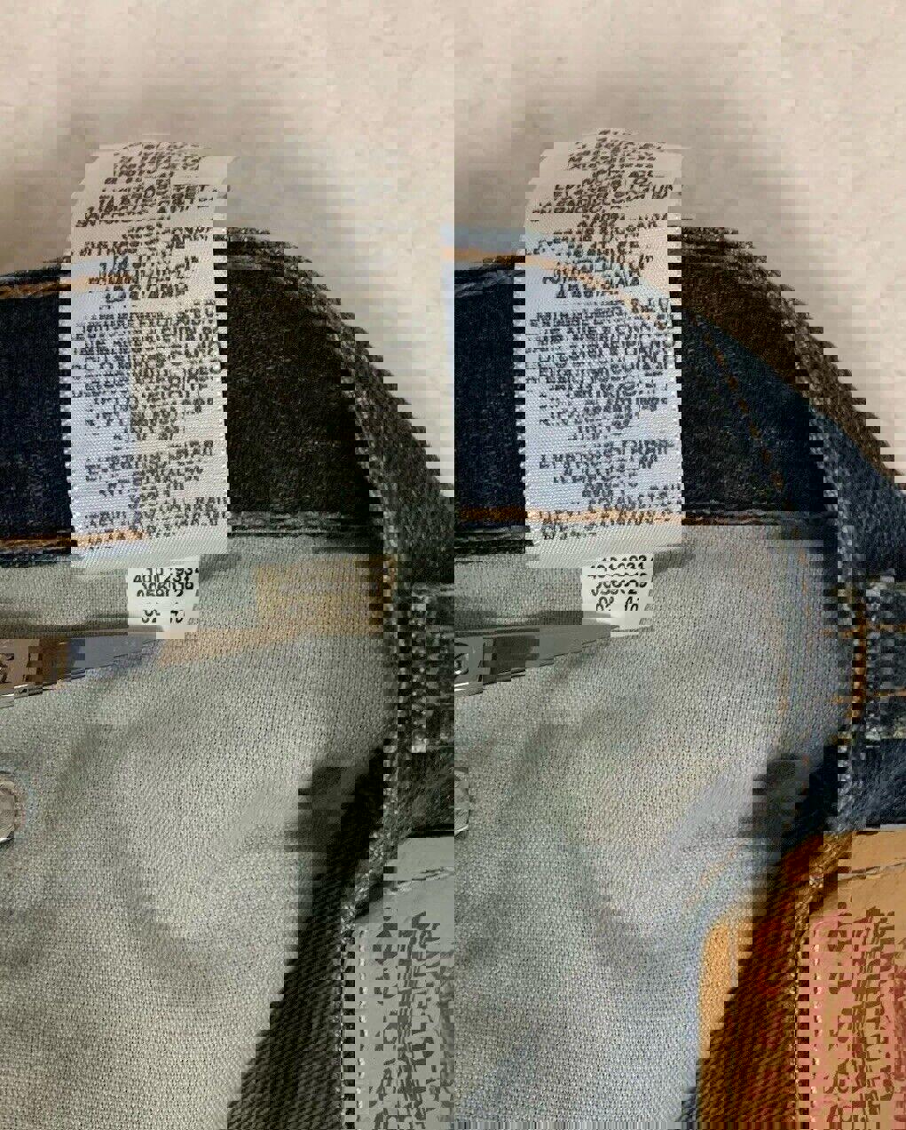 Vaqueros Levi's 569 Loose Straight Leg para hombre, talla 40x30, azul oscuro