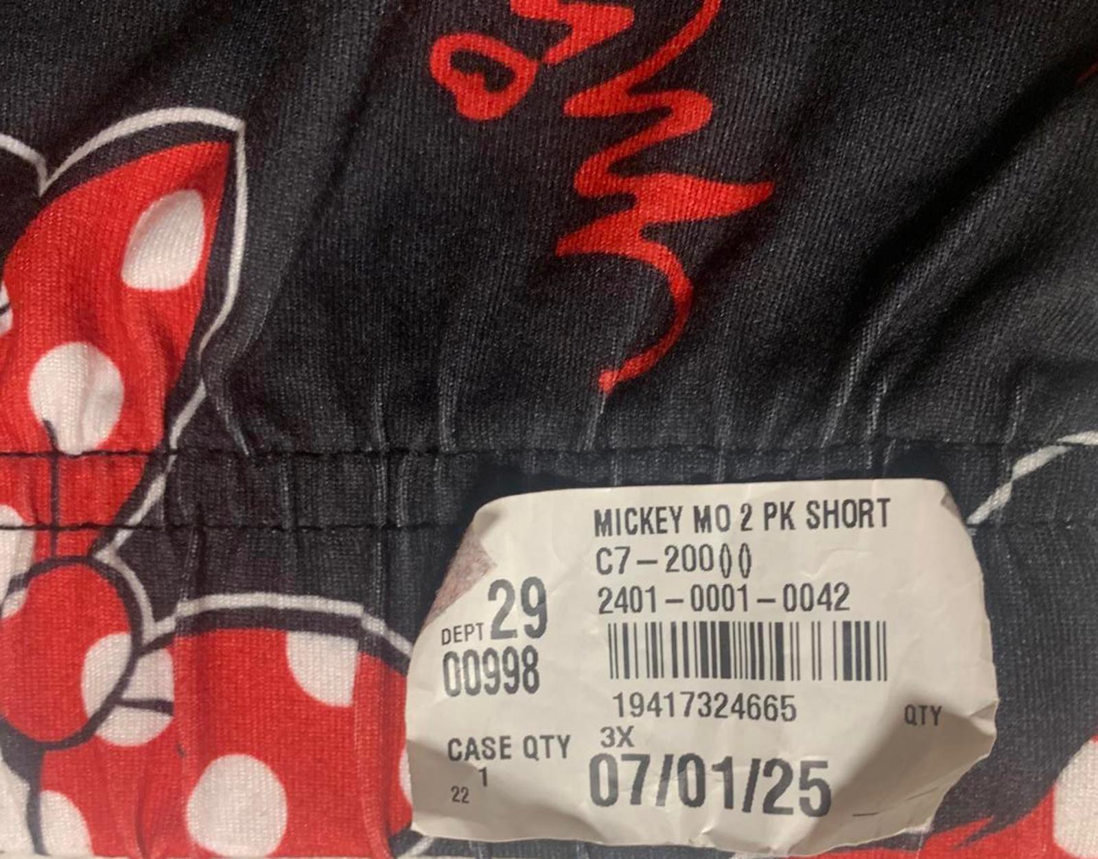 Pantalones cortos casuales de Minnie Mouse de Disney para mujer, talla 3XL