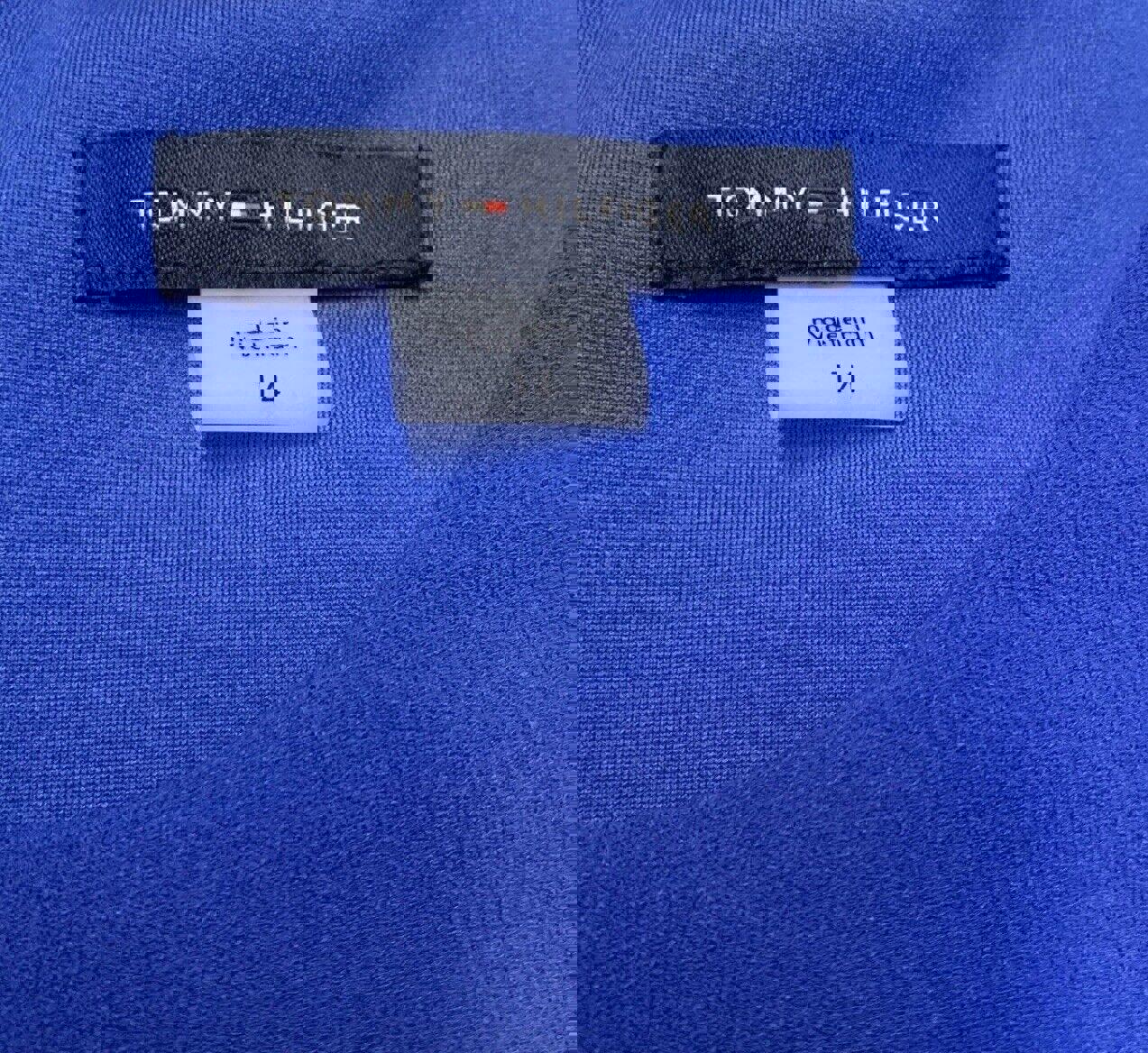 Vestido azul real de Tommy Hilfiger para mujer, talla 14