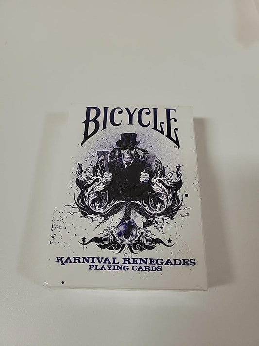 Bicycle Purple Karnival Renegades Playing Cards Unique Design