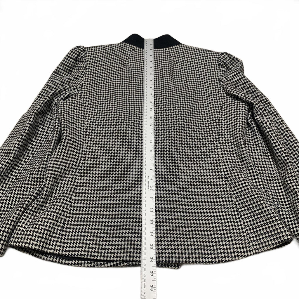 Chaqueta blazer de carrera Jacques New York Paris para mujer, talla 14 1/2, de lana, años 80, EE. UU.