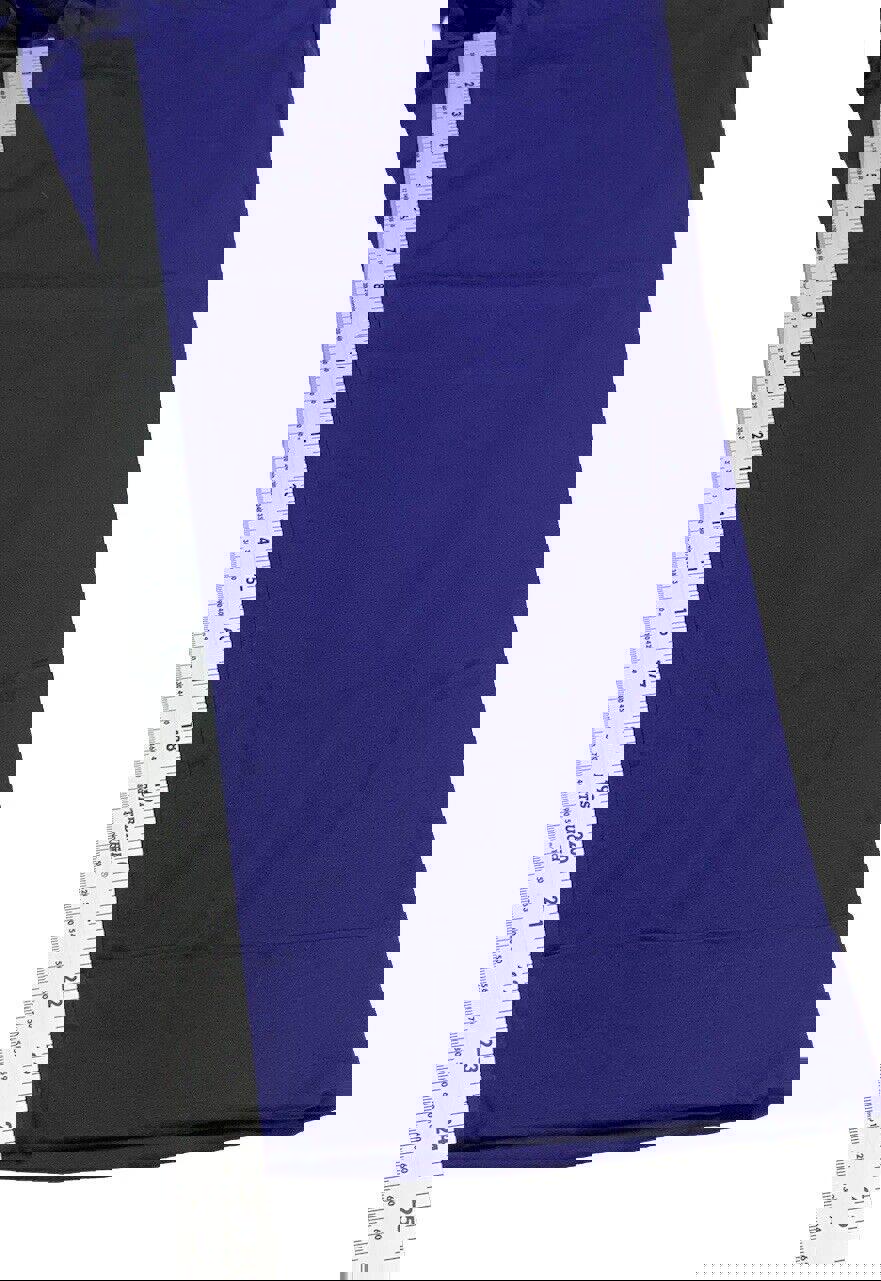 Pantalones capri elásticos con puños morados para mujer de Mossimo, talla 16