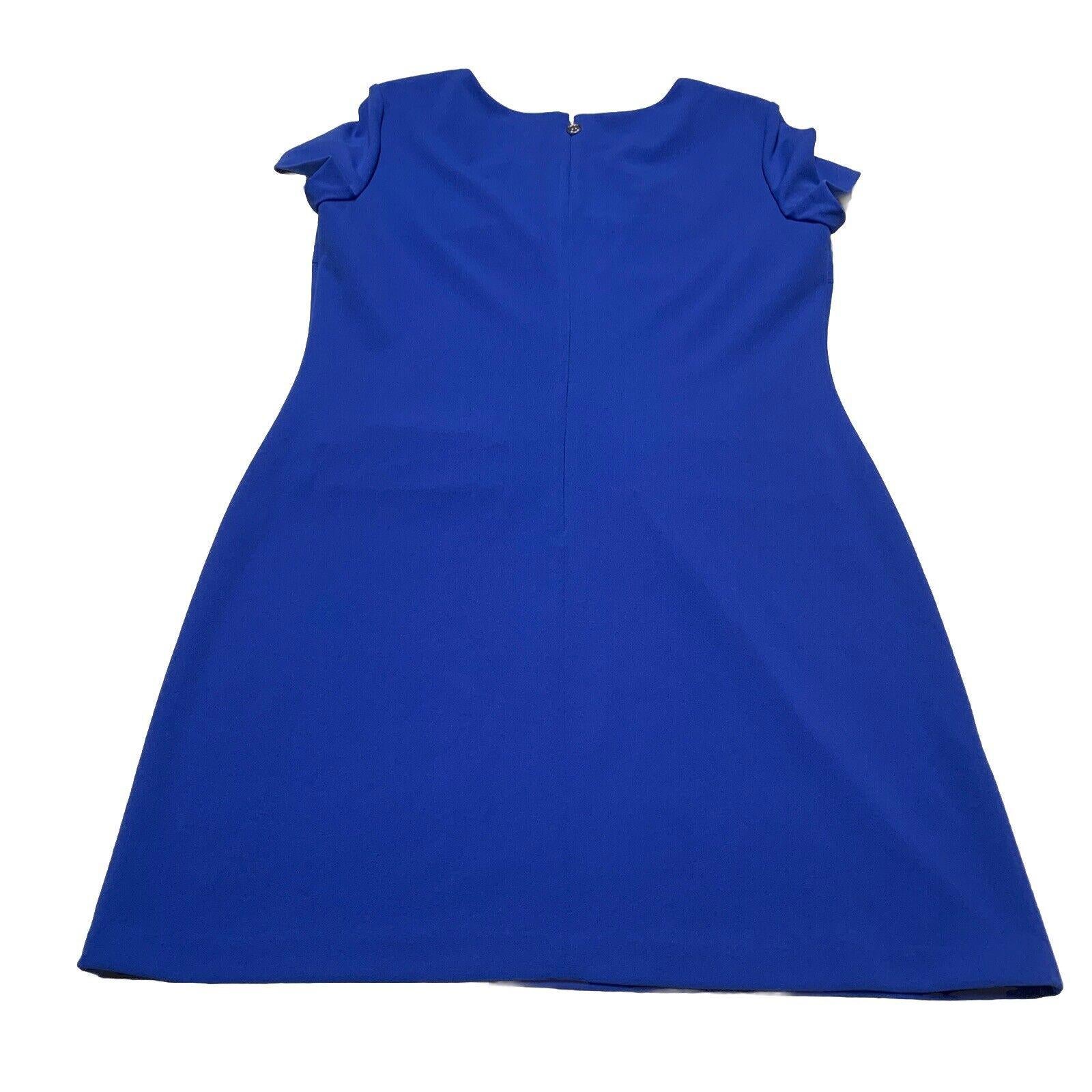 Vestido azul real de Tommy Hilfiger para mujer, talla 14