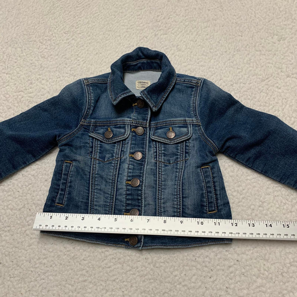 Chaqueta vaquera azul Baby Gap para niños, talla 3 años