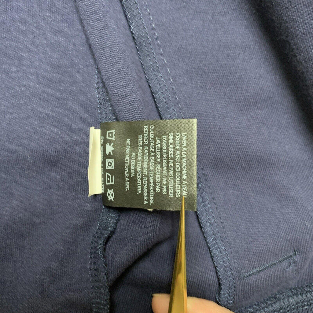 New Era Men's Size XSmall Navy Blue Jacket Varsity Track Full Zip Baseball Neck