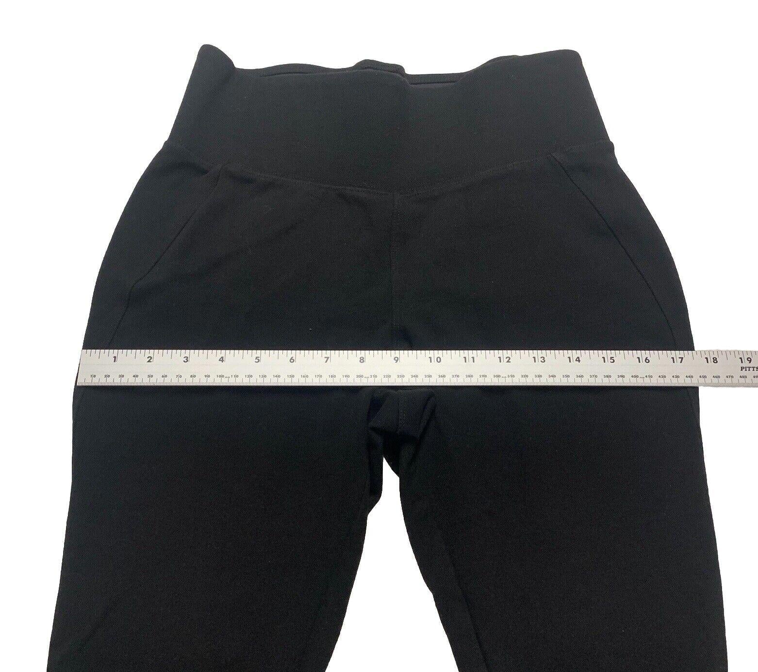 Cinturón elástico negro de latón para mujer, de 28 pulgadas, mediano, con cierre de velcro