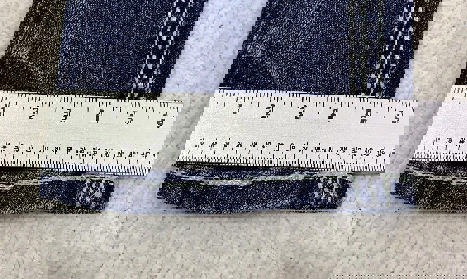 Vaqueros Rock Revival para mujer, talla 27, con bolsillo vaquero y puntadas llamativas