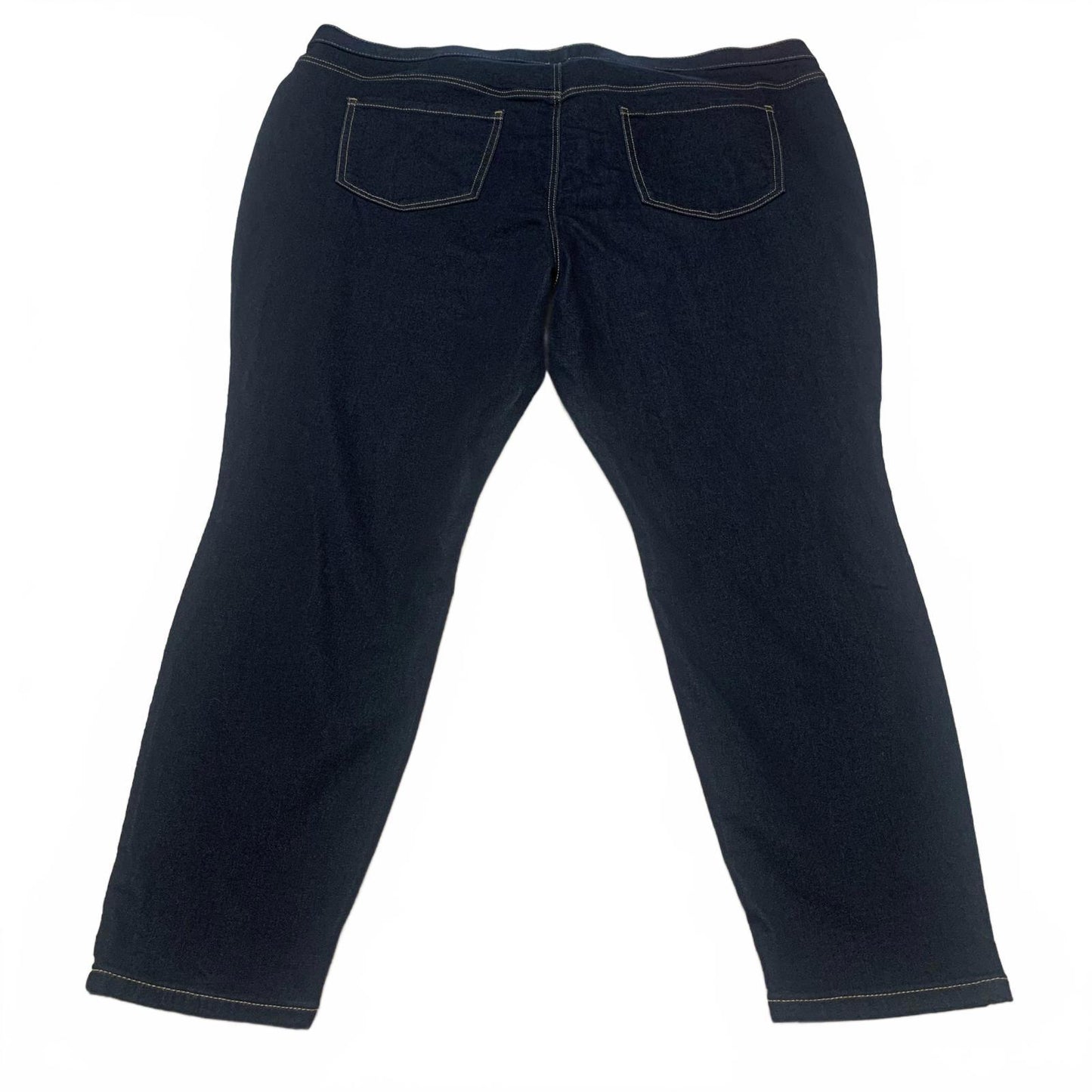 Simply Vera Vera Wang Women's Sz 3X Blue Jeans 46 x 27 Legging