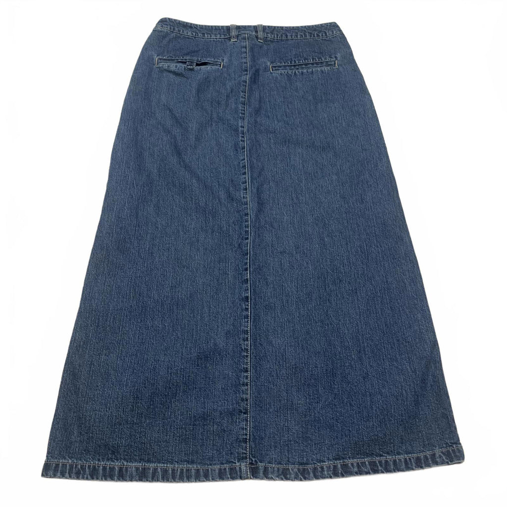 Falda vaquera larga clásica azul de Old Navy para mujer, talla 8