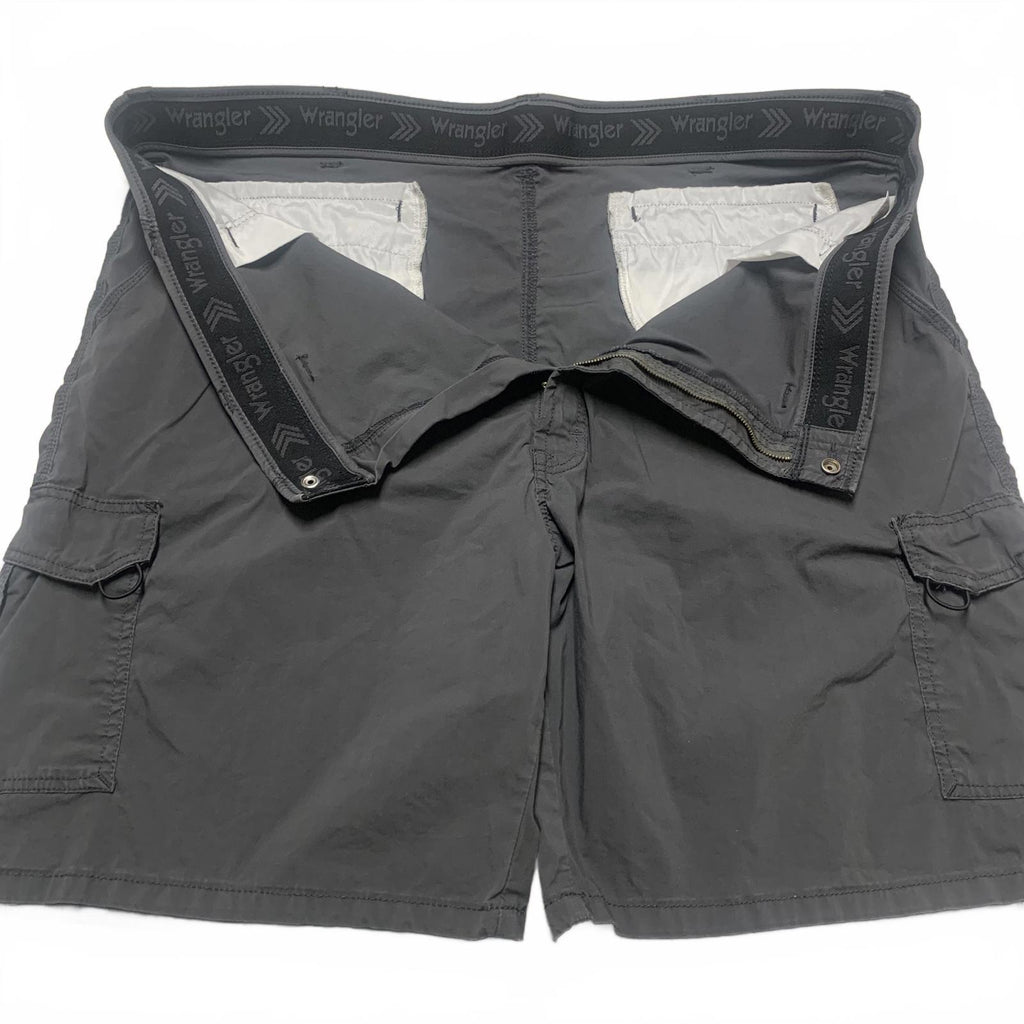 Pantalones cortos cargo grises Wrangler para hombre, talla 48, talla 49