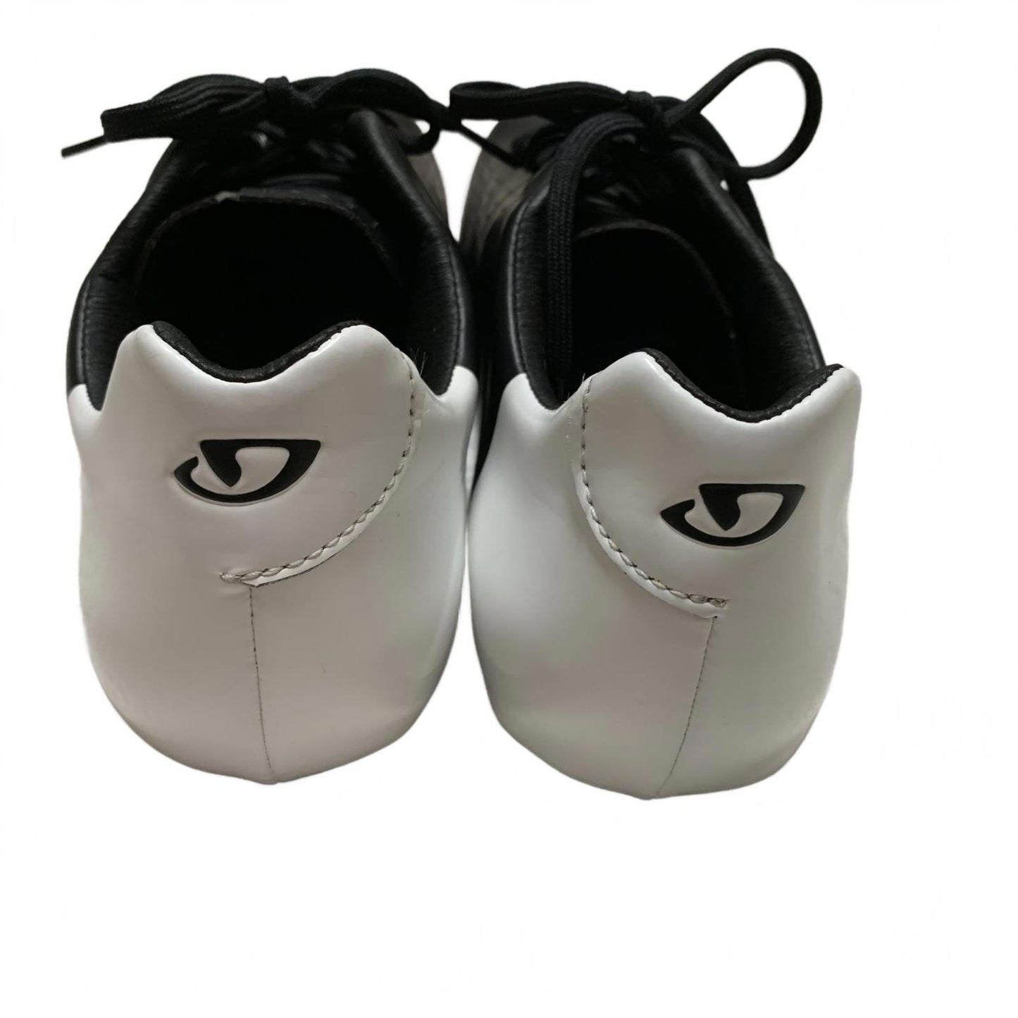 Giro Sport Cycling Shoes Men's Sz 12 US Black White Road Bike SPD Clipless