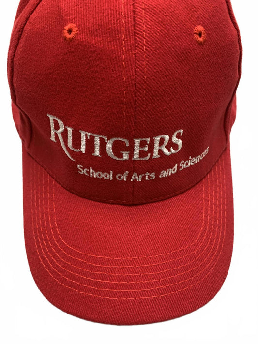 Rutgers University One Size Fits All Red Hat School of Arts and Sciences Cap