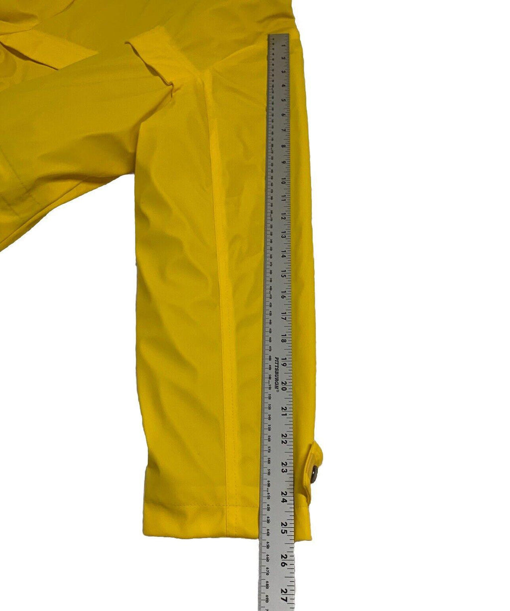 Chaqueta impermeable para hombre con diseño de girasol, talla 2XL, color amarillo, nuevo en embalaje original