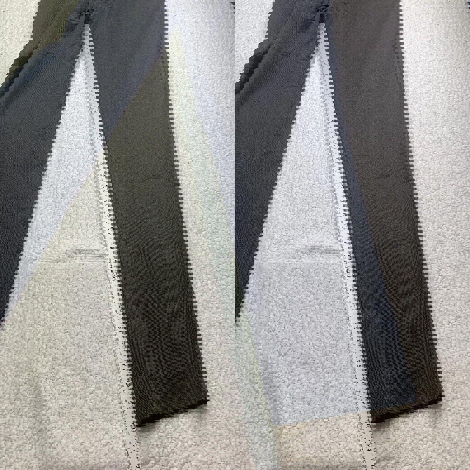 Pantalón Banana Republic de algodón gris carbón talla 34/30 sin planchado