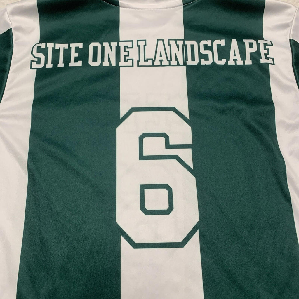 Champro Youth Size L Forest Green Jersey Knit Top Short Sleeve T-Shirt