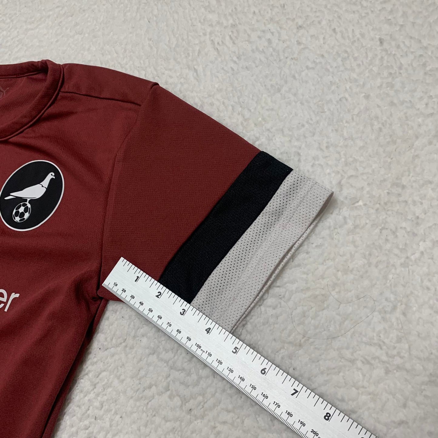 PUMA NYC Footy Soccer Men's Jersey Size S Burgundy