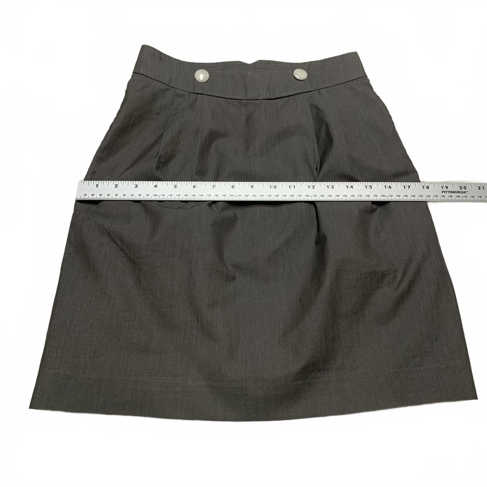 Falda tubo gris Walter para mujer, talla 0