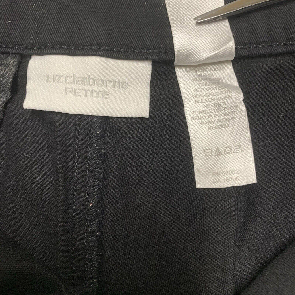 Jeans Liz Claiborne para mujer, talla 10 P Petite, Lizwear Cropped