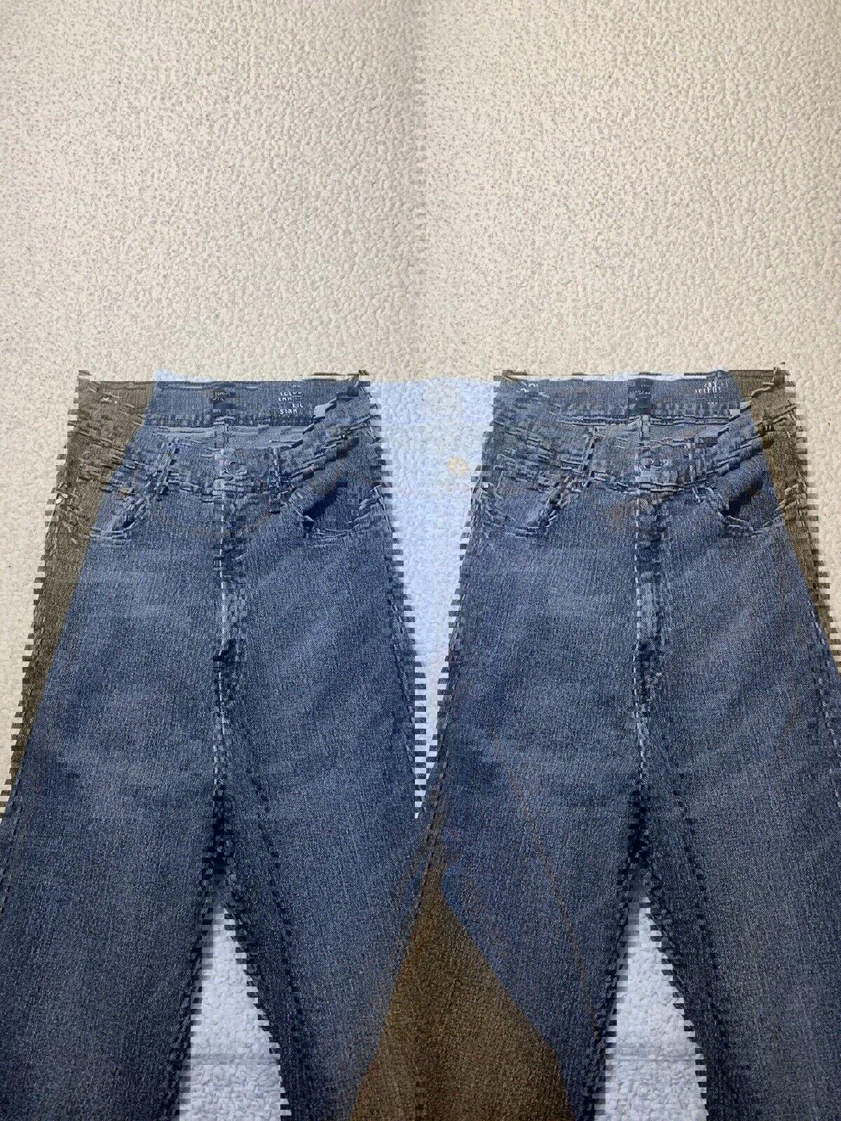 Nautica Jeans Men’s Size W38 32L Relaxed Fit Blue Stretch